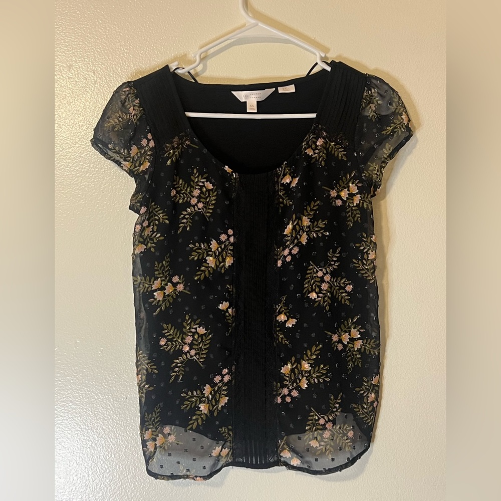 Lauren Conrad Floral Top